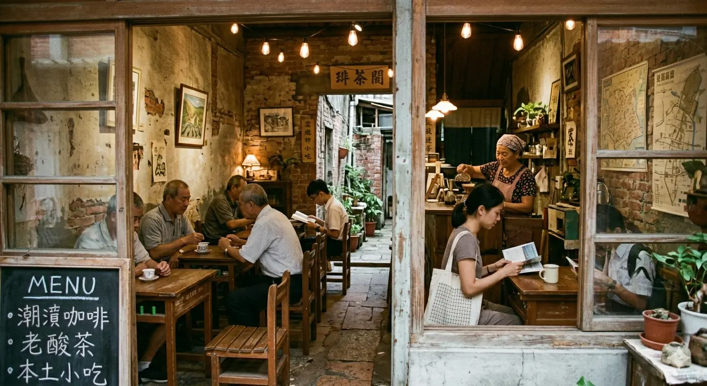 Eat where there is no English menu